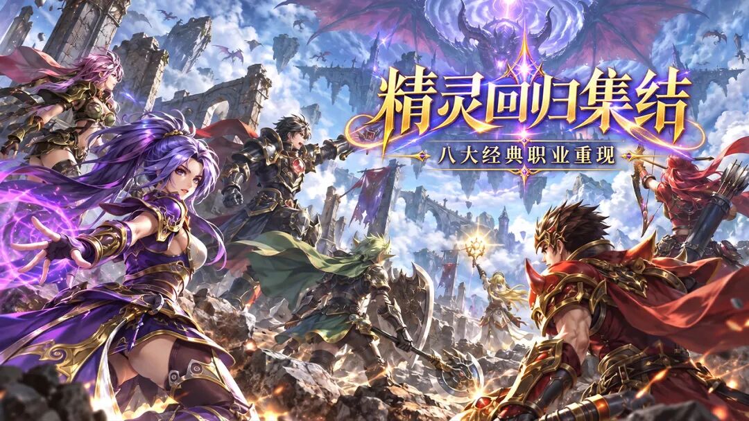 精灵永恒手游官网展示图